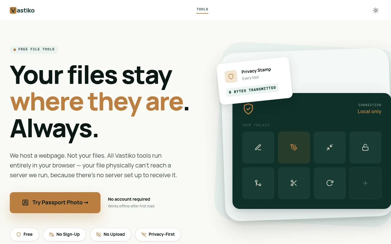 Vastiko screenshot