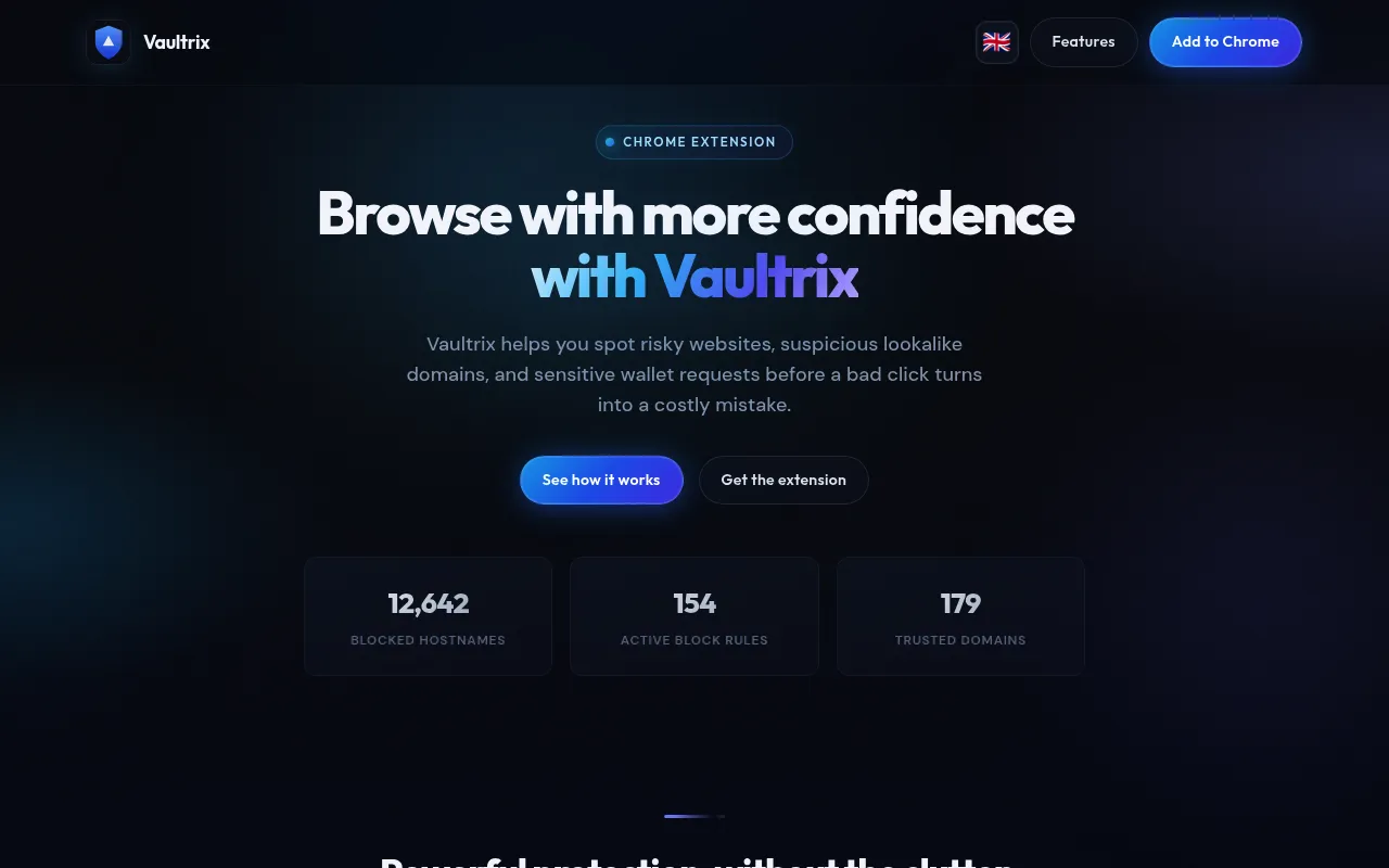 Vaultrix screenshot