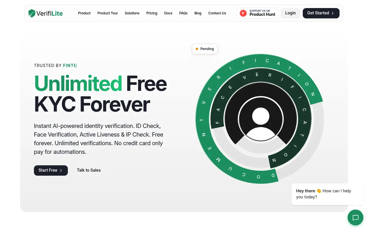 Verifilite screenshot