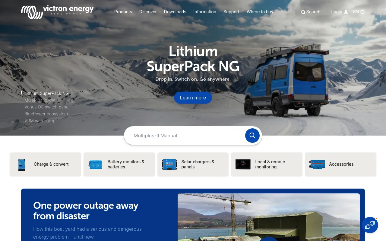 Victron Energy screenshot