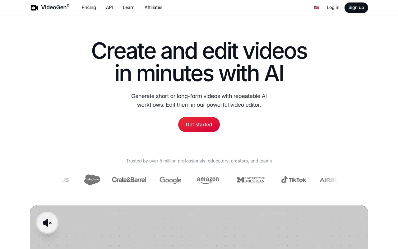 VideoGen screenshot