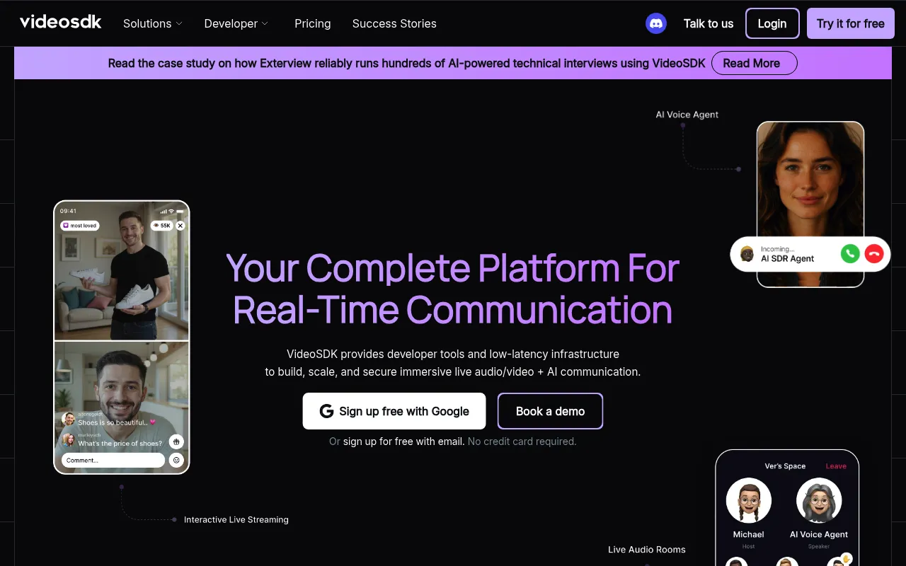VideoSDK screenshot
