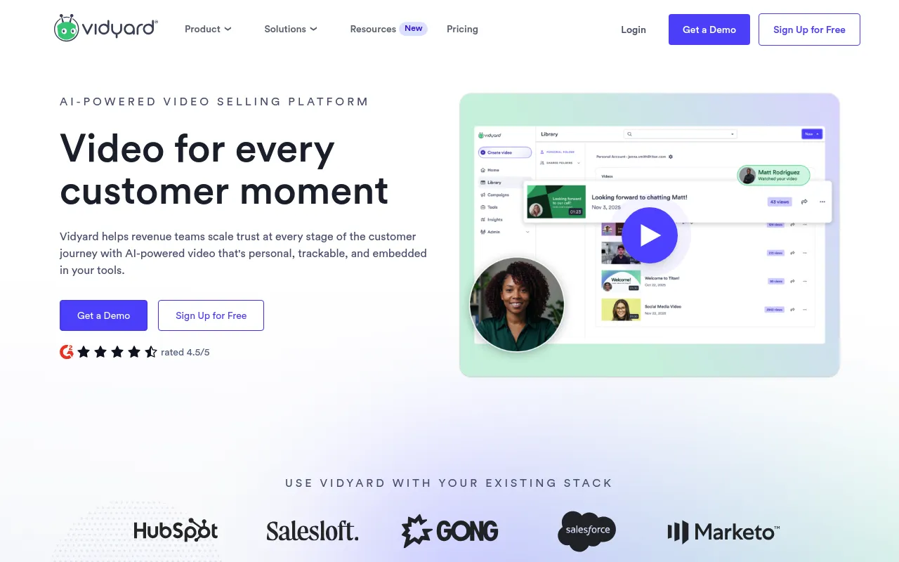 Vidyard screenshot