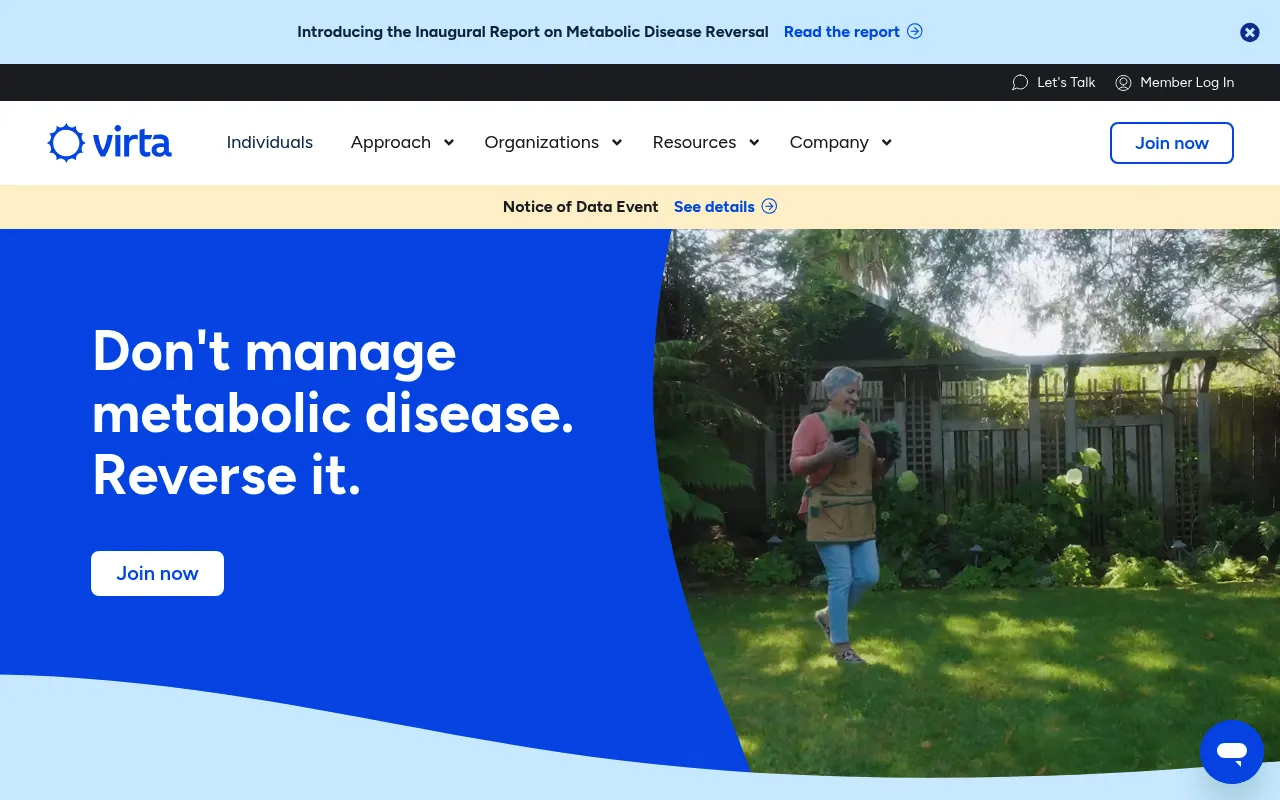Virta Health screenshot