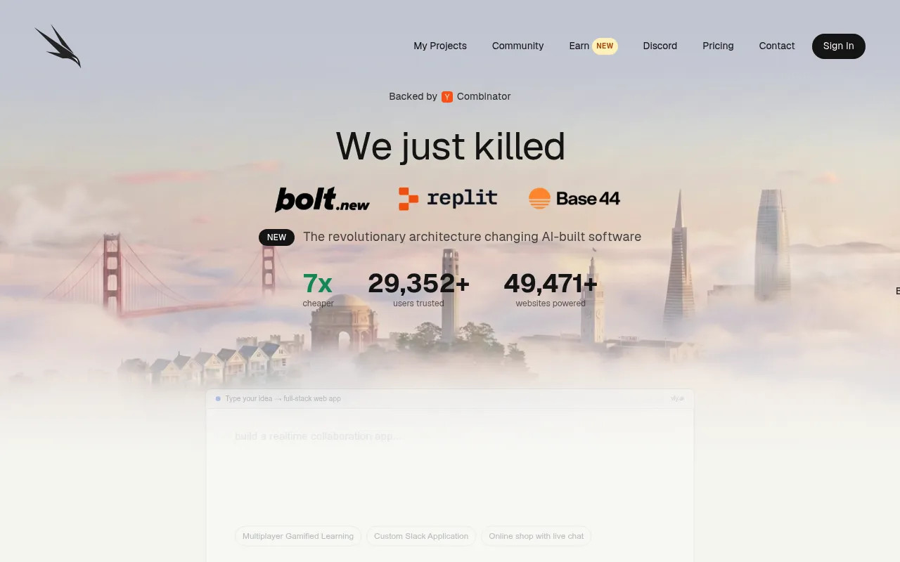 vly.ai screenshot