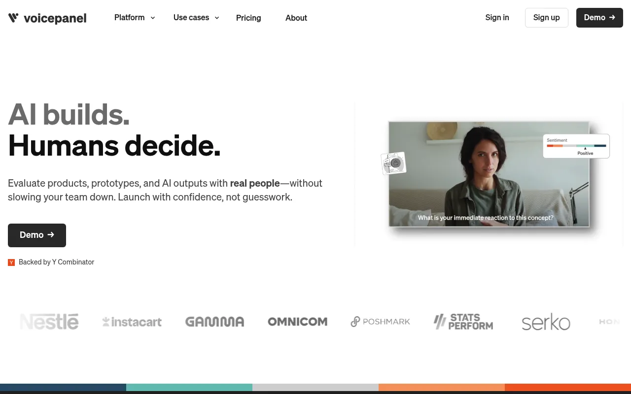 Voicepanel screenshot