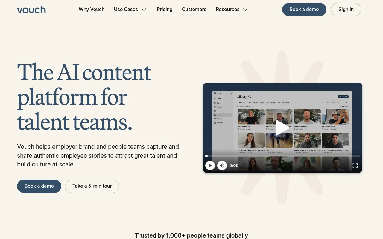 Vouch screenshot