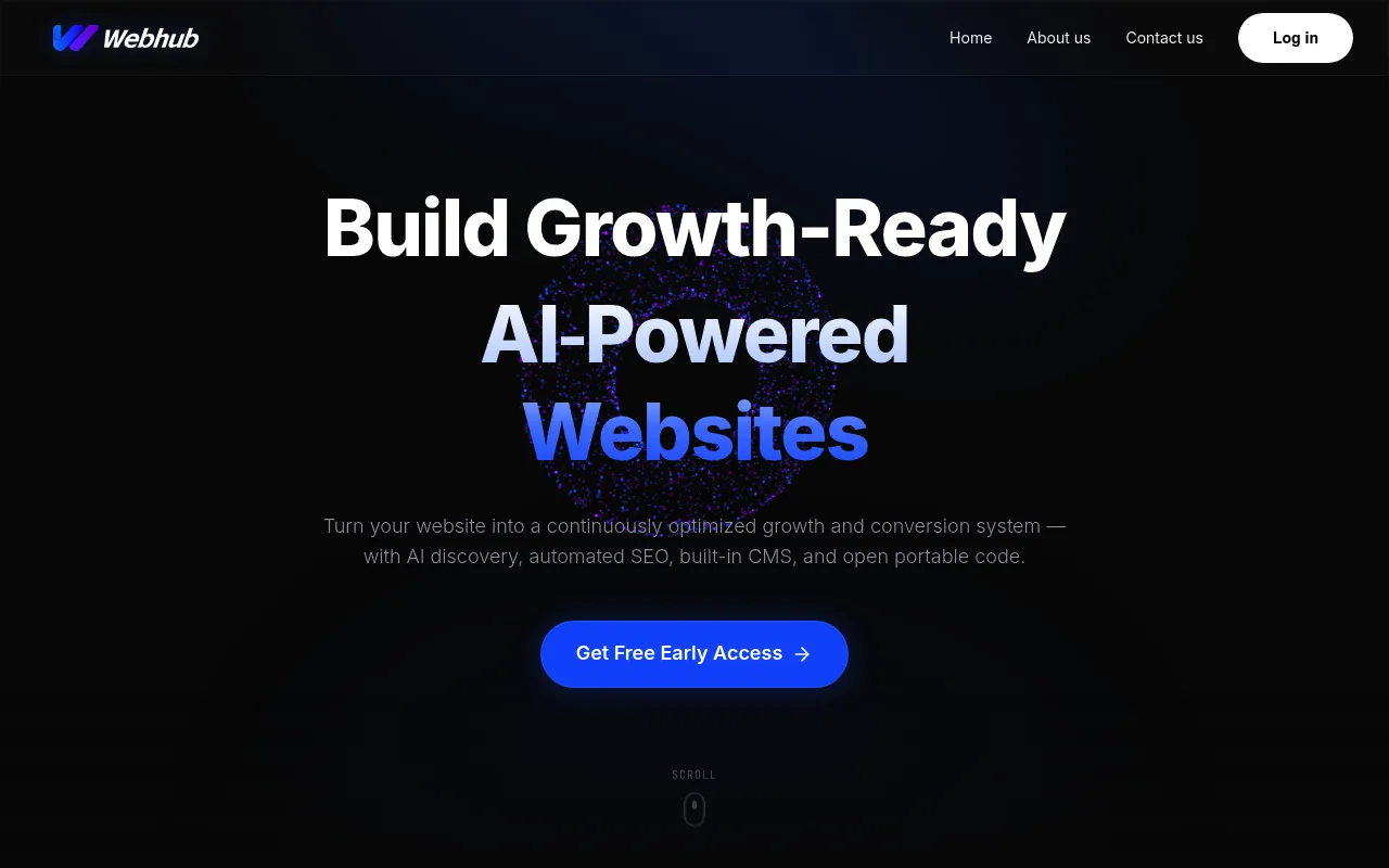 WebHub screenshot
