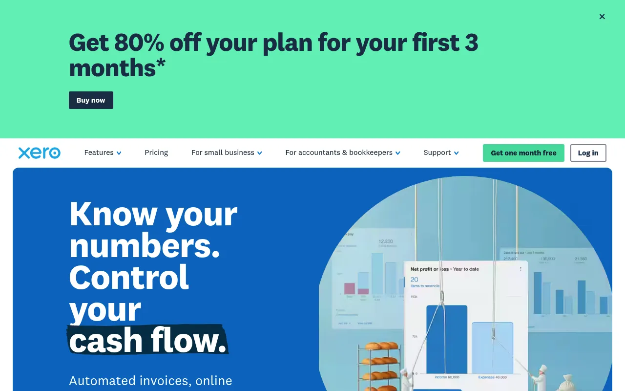 Xero screenshot