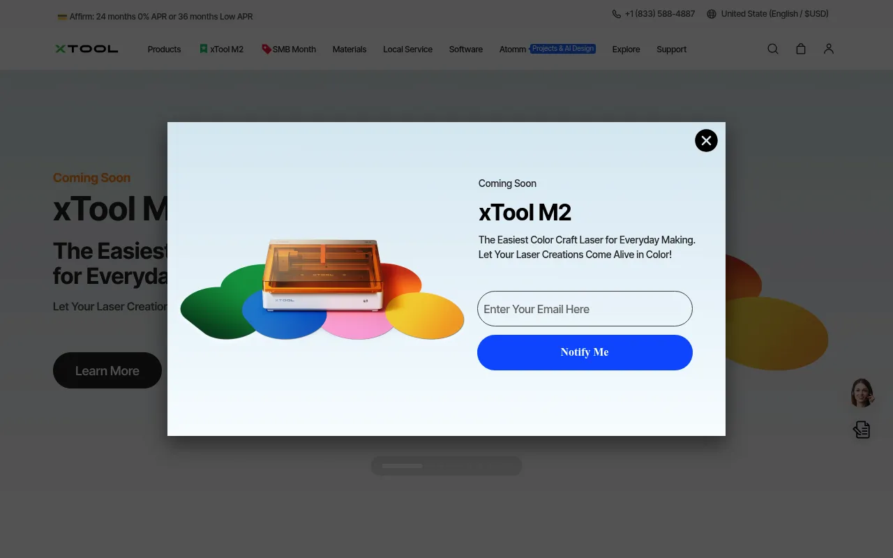 xTool screenshot