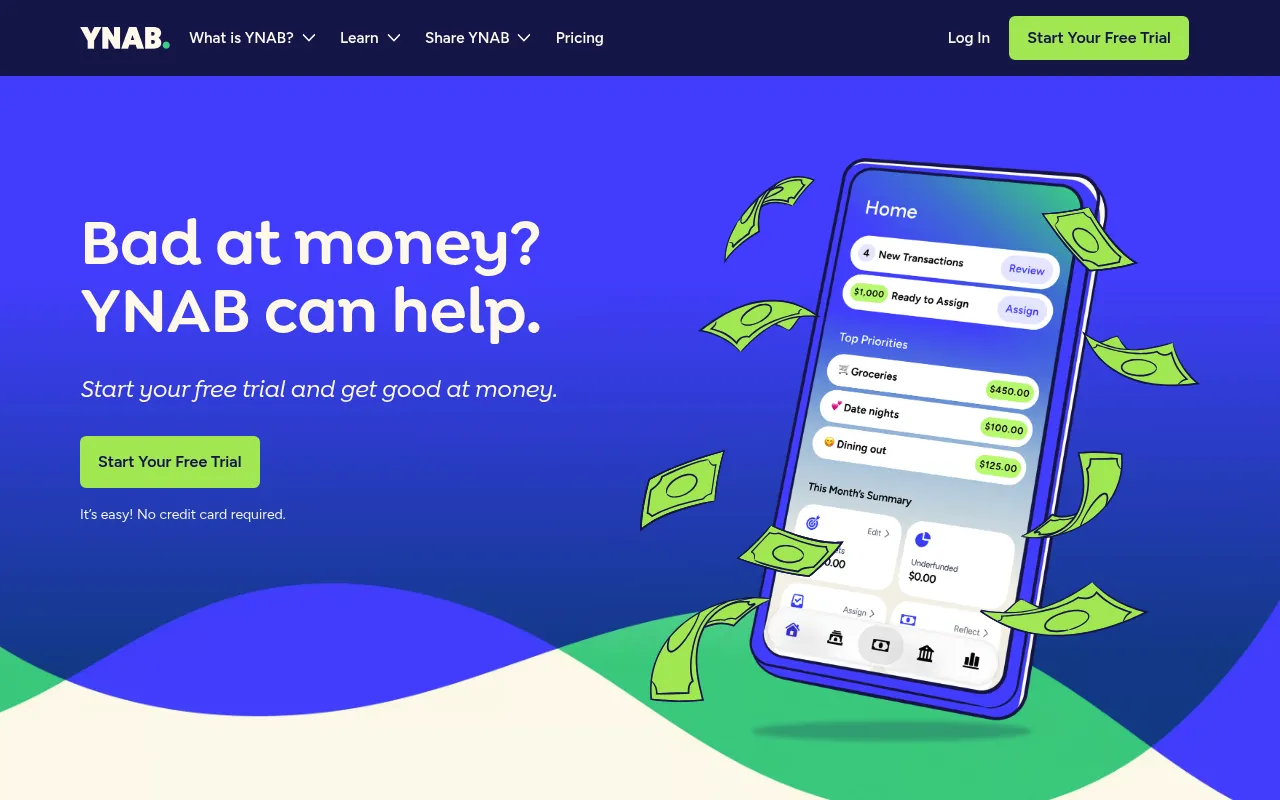 YNAB screenshot