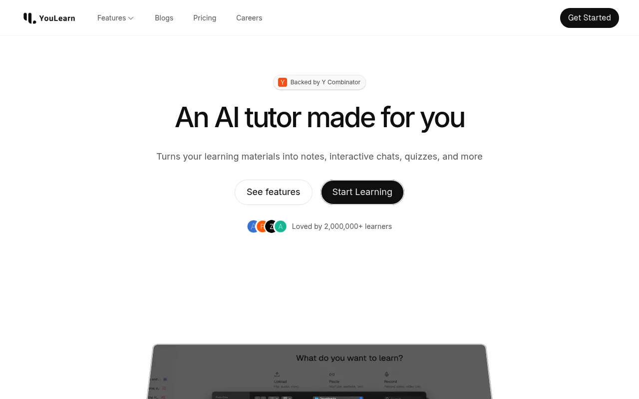 YouLearn AI screenshot