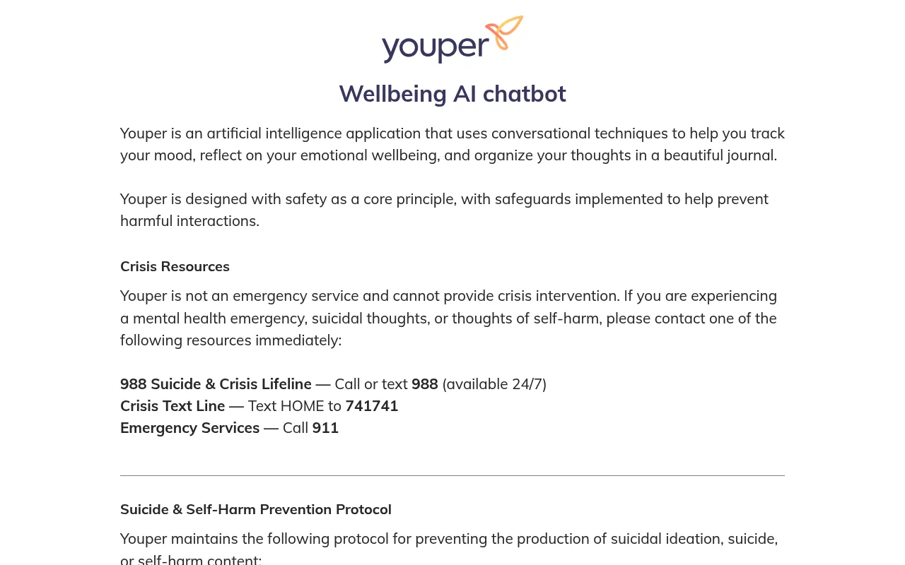Youper screenshot