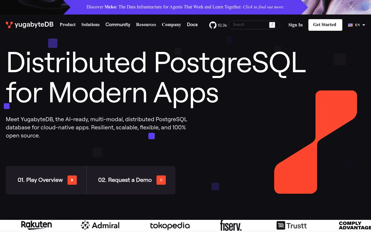 YugabyteDB screenshot