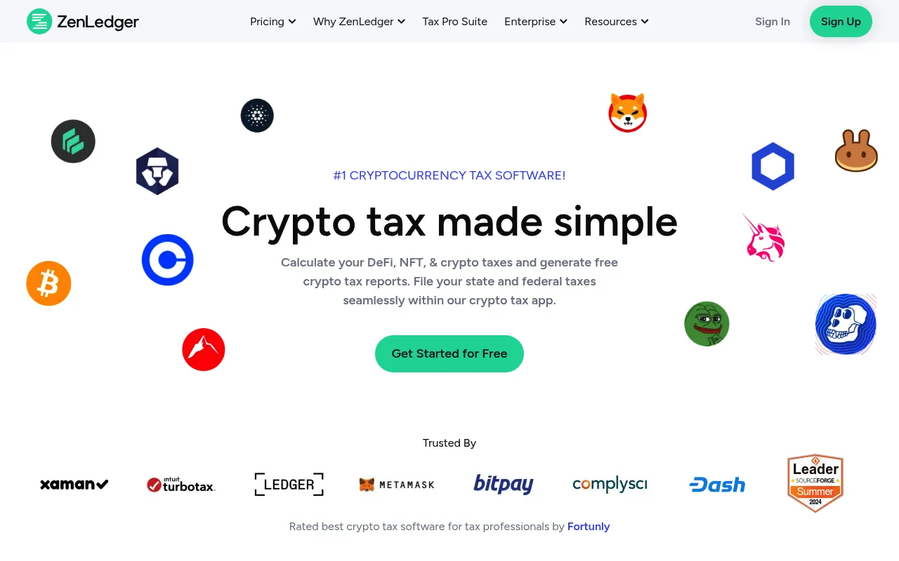 ZenLedger screenshot