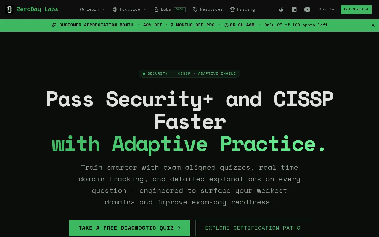 ZeroDay Labs screenshot