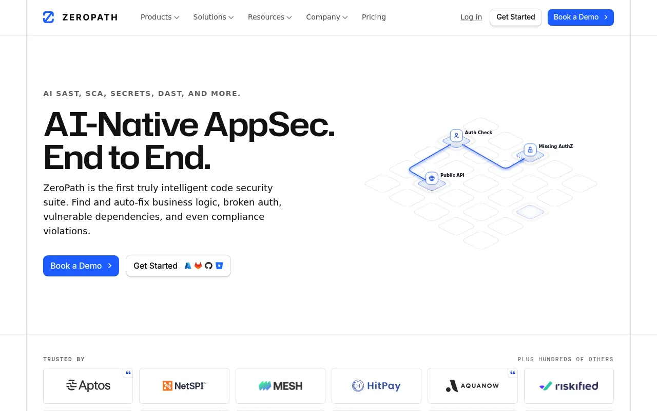 ZeroPath screenshot