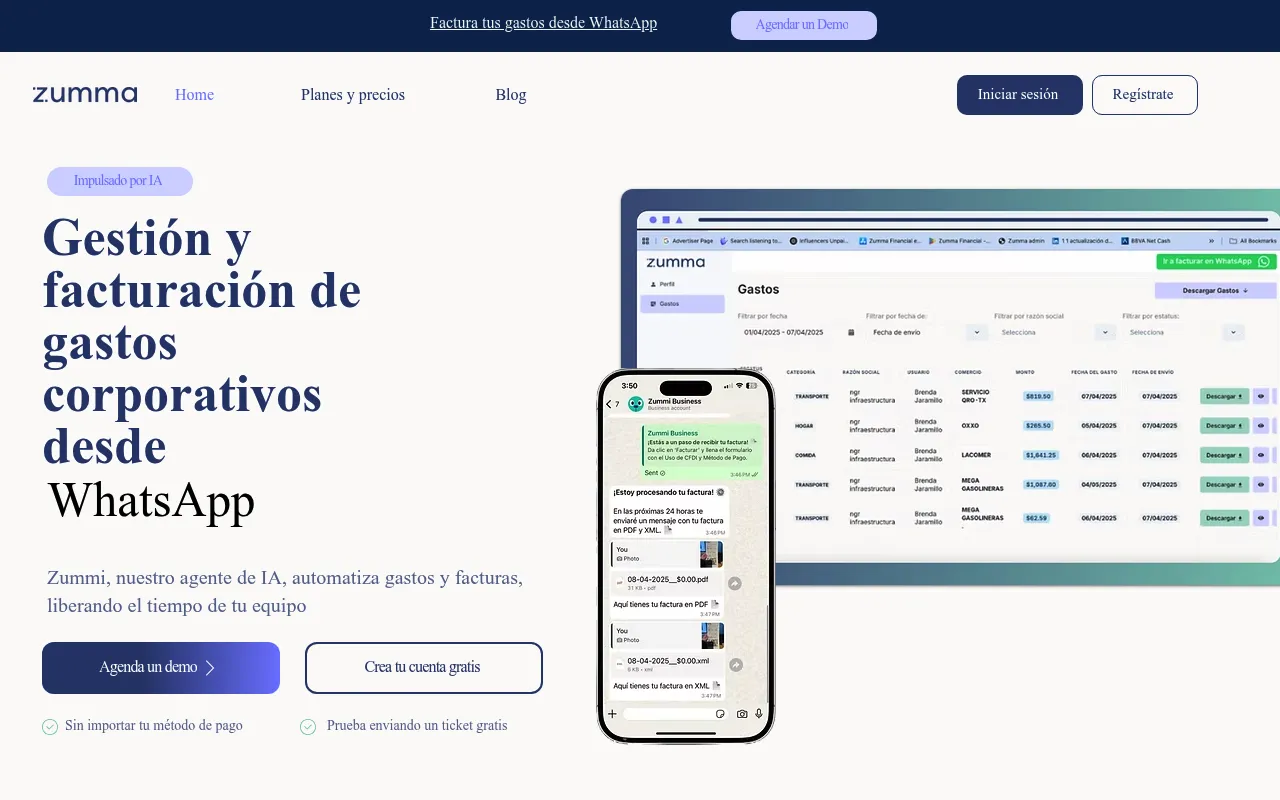 Zumma Financial screenshot